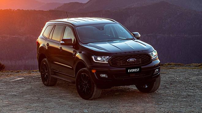 Ford Everest Sport 2020 trình làng, thêm tùy chọn màu sơn ngoại thất