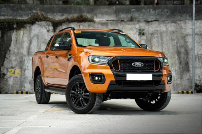 Giá xe Ford Ranger lăn bánh tháng 2/2022