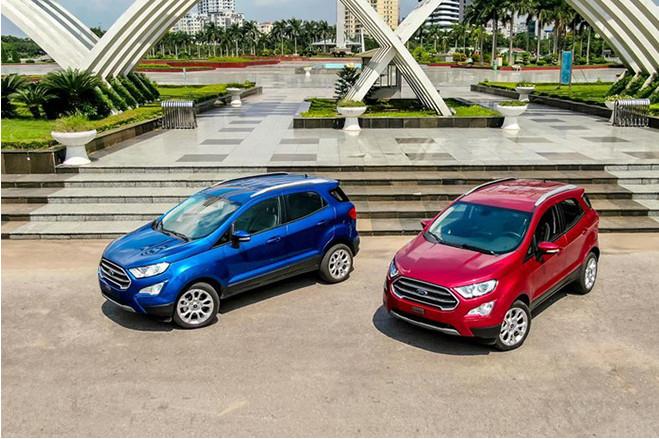 Giá xe Ford EcoSport tháng 2/2022, giảm 50% phí trước bạ và ưu đãi 50 triệu đồng